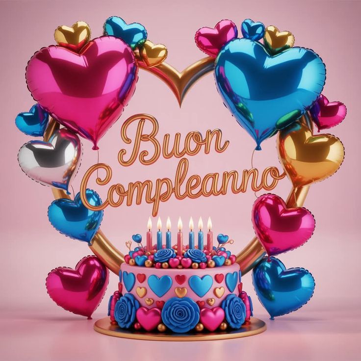 fiori per buon compleanno immagini